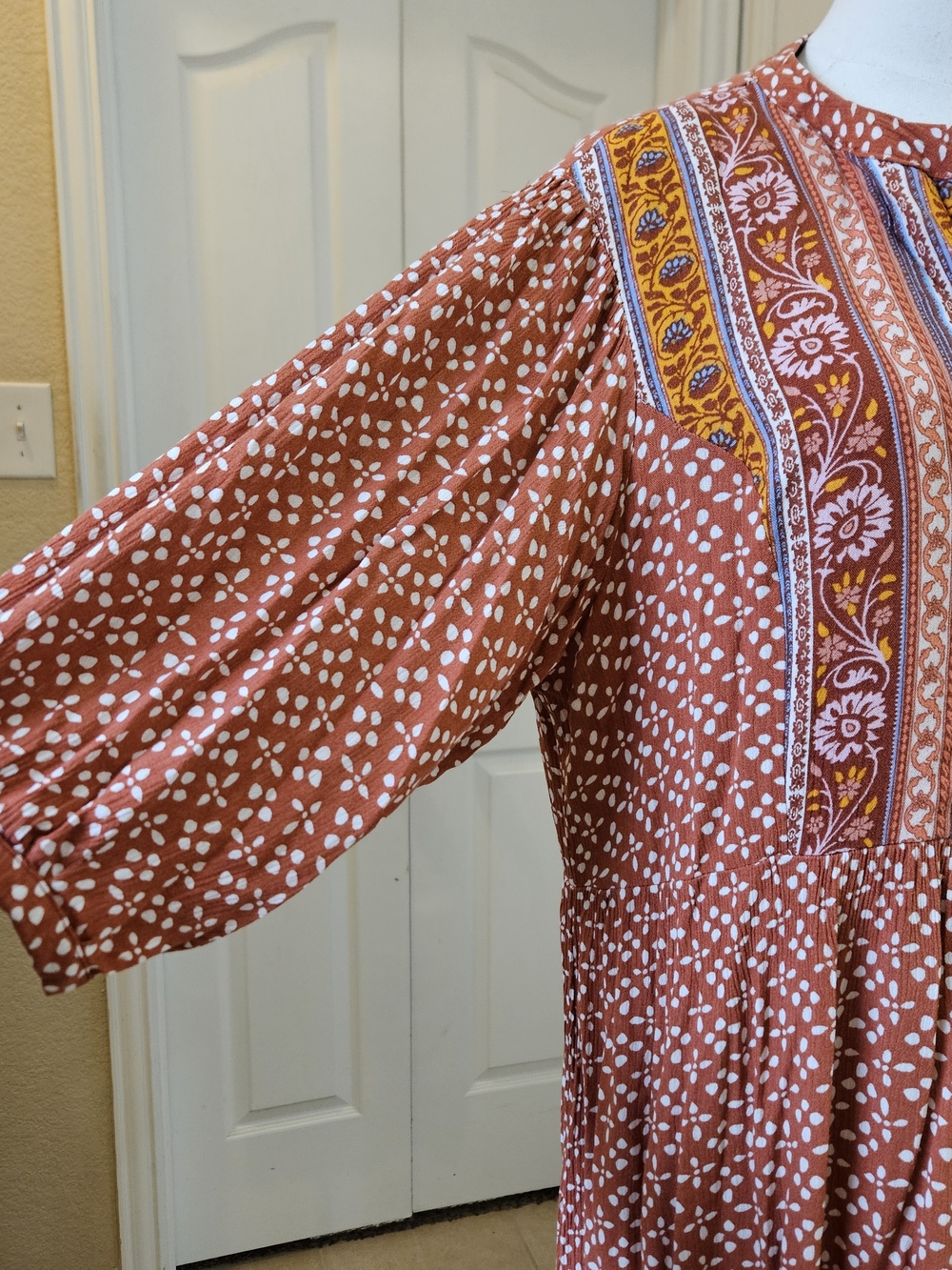 Knox Rose Boho Peasant Dress – Size Medium - Picture 5 of 12